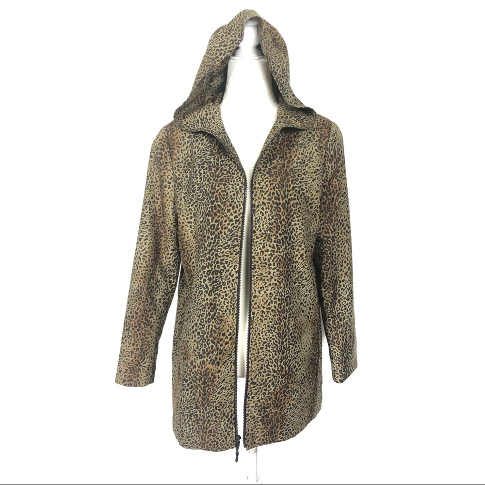 CARLISLE Animal Print Jacket | EUC | Sz 2